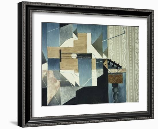 Guitar on Table; La Guitare Sur La Table, 1913-Juan Gris-Framed Giclee Print