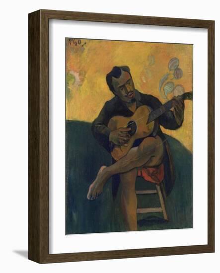 Guitar Player, 1894-Paul Gauguin-Framed Giclee Print