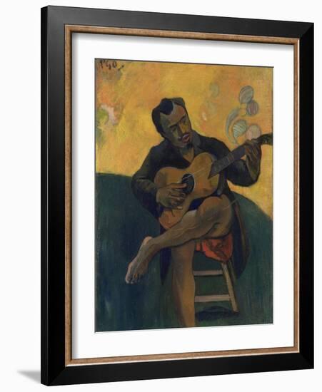 Guitar Player, 1894-Paul Gauguin-Framed Giclee Print