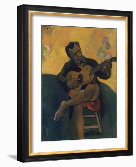 Guitar Player, 1894-Paul Gauguin-Framed Giclee Print