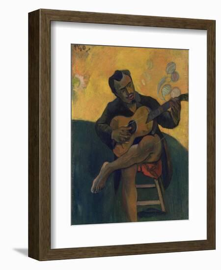 Guitar Player, 1894-Paul Gauguin-Framed Giclee Print