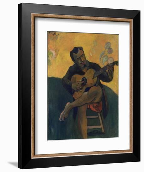 Guitar Player, 1894-Paul Gauguin-Framed Giclee Print