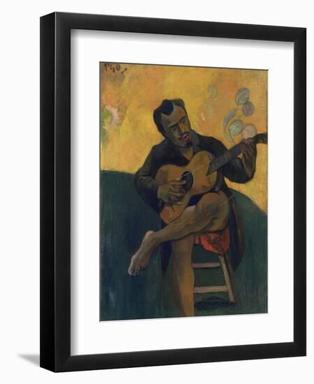 Guitar Player, 1894-Paul Gauguin-Framed Giclee Print