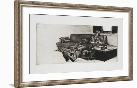 Guitar Player-Harry McCormick-Framed Limited Edition