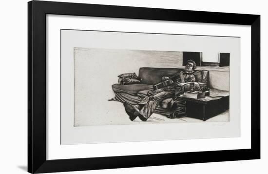 Guitar Player-Harry McCormick-Framed Limited Edition