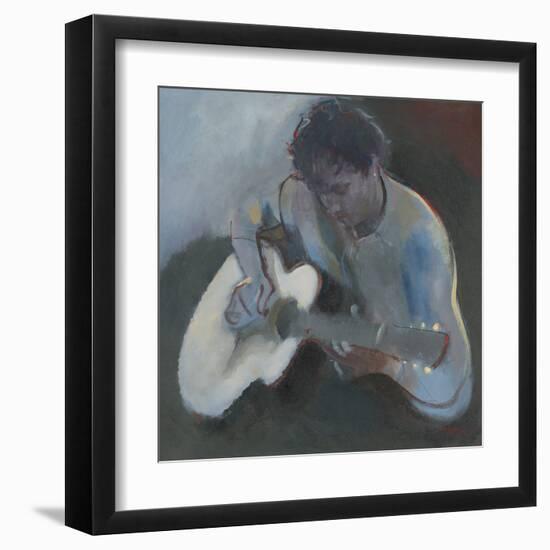 Guitar Player-Neil Helyard-Framed Giclee Print