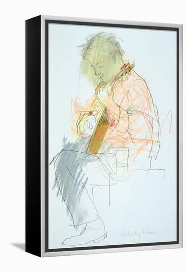 Guitar Player-Felicity House-Framed Premier Image Canvas