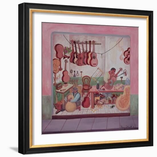 Guitar Store, 1976-Mary Stuart-Framed Giclee Print