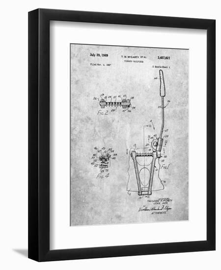 Guitar Vibrato, Wammy Bar Patent-Cole Borders-Framed Art Print