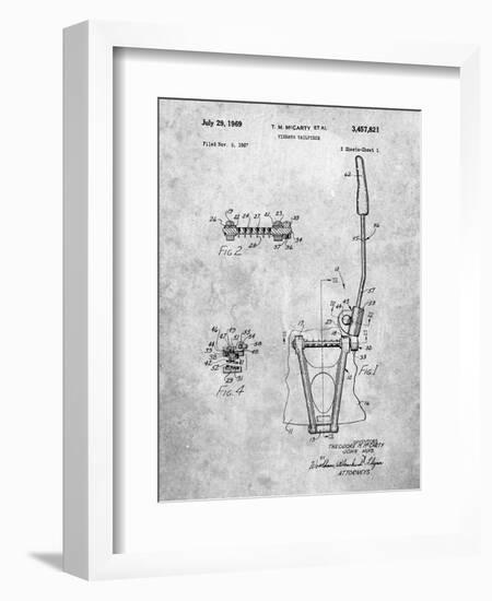 Guitar Vibrato, Wammy Bar Patent-Cole Borders-Framed Art Print