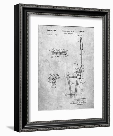 Guitar Vibrato, Wammy Bar Patent-Cole Borders-Framed Art Print