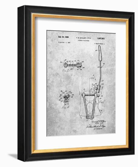 Guitar Vibrato, Wammy Bar Patent-Cole Borders-Framed Art Print
