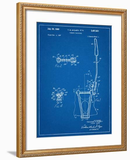 Guitar Vibrato, Wammy Bar Patent-null-Framed Art Print