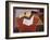 Guitar with Sheet of Music-Juan Gris-Framed Giclee Print