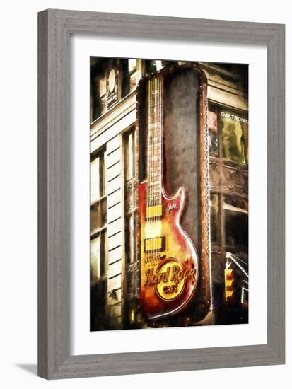 Guitar-Philippe Hugonnard-Framed Giclee Print