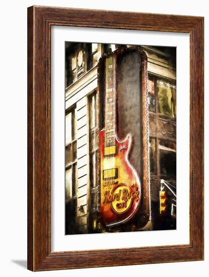 Guitar-Philippe Hugonnard-Framed Giclee Print