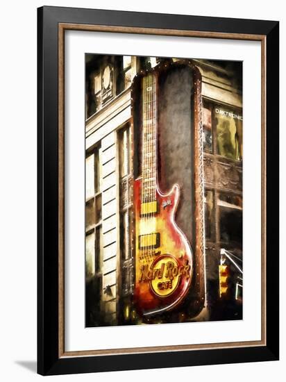 Guitar-Philippe Hugonnard-Framed Giclee Print