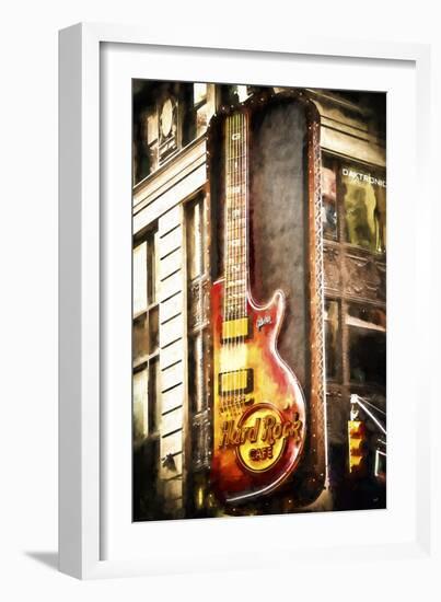 Guitar-Philippe Hugonnard-Framed Giclee Print