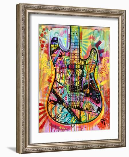 Guitar-Dean Russo-Framed Giclee Print