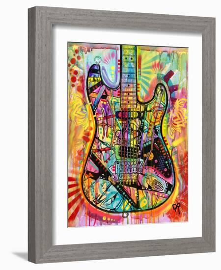 Guitar-Dean Russo-Framed Giclee Print