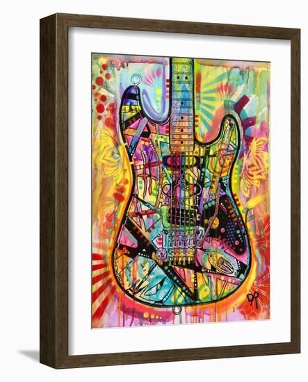 Guitar-Dean Russo-Framed Giclee Print