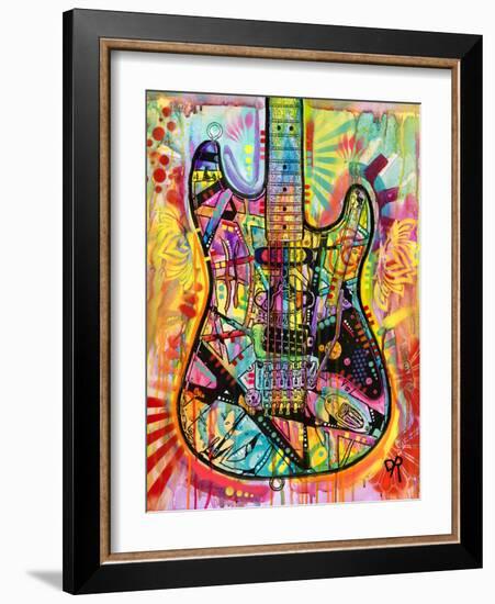 Guitar-Dean Russo-Framed Giclee Print