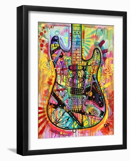 Guitar-Dean Russo-Framed Giclee Print