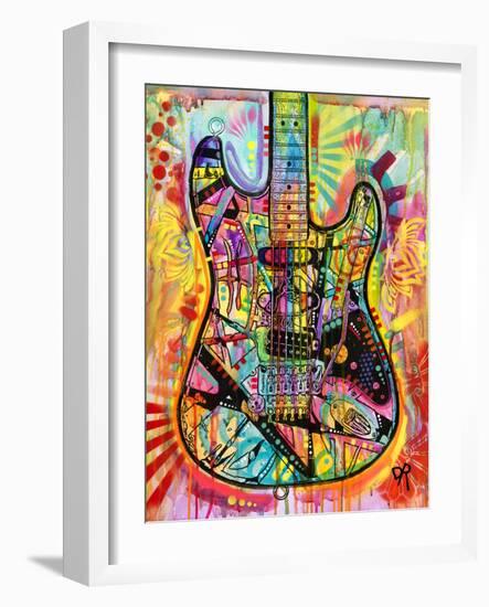 Guitar-Dean Russo-Framed Giclee Print