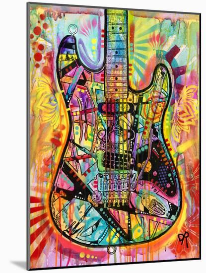 Guitar-Dean Russo-Mounted Giclee Print