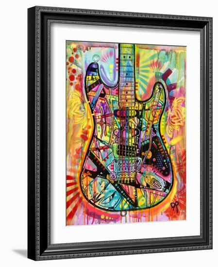 Guitar-Dean Russo-Framed Giclee Print