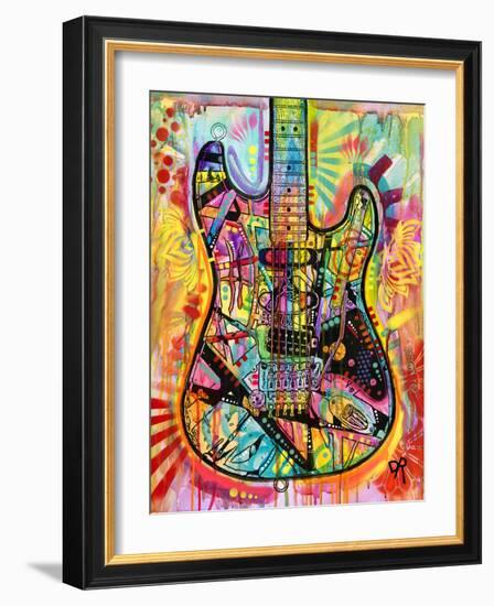 Guitar-Dean Russo-Framed Giclee Print