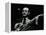 Guitarist Joe Pass on Stage at the Forum Theatre, Hatfield, Hertfordshire, 12 November 1980-Denis Williams-Framed Premier Image Canvas