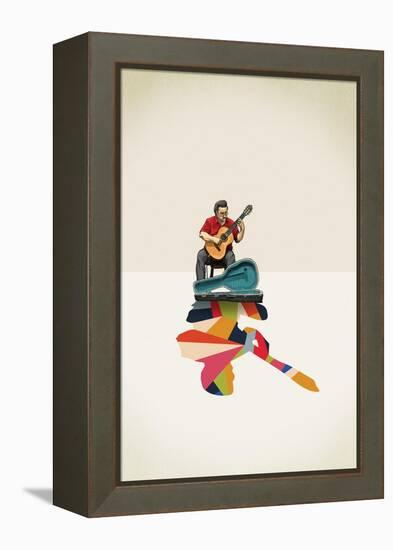 Guitarist-Jason Ratliff-Framed Premier Image Canvas