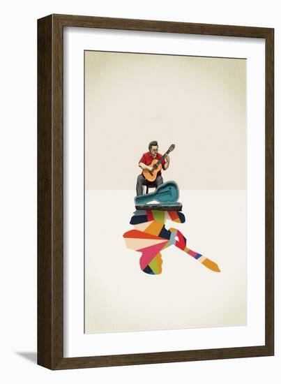 Guitarist-Jason Ratliff-Framed Giclee Print