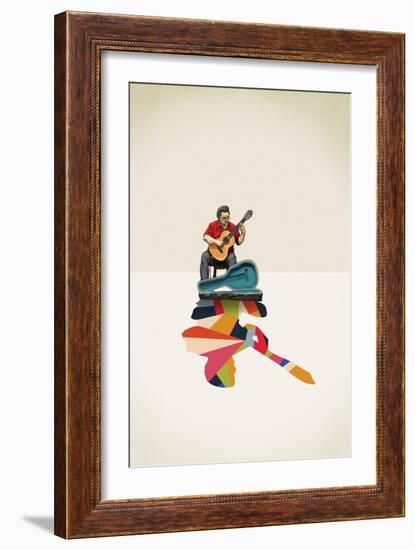 Guitarist-Jason Ratliff-Framed Giclee Print