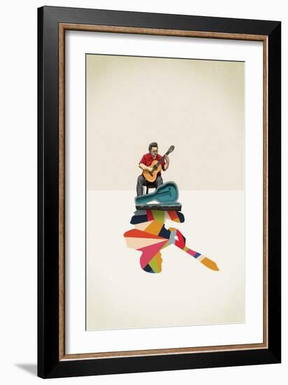 Guitarist-Jason Ratliff-Framed Giclee Print