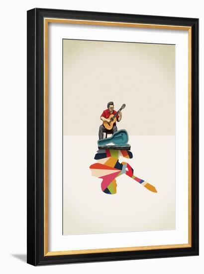 Guitarist-Jason Ratliff-Framed Giclee Print