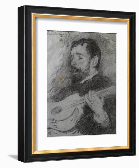 Guitariste-Theo van Rysselberghe-Framed Giclee Print