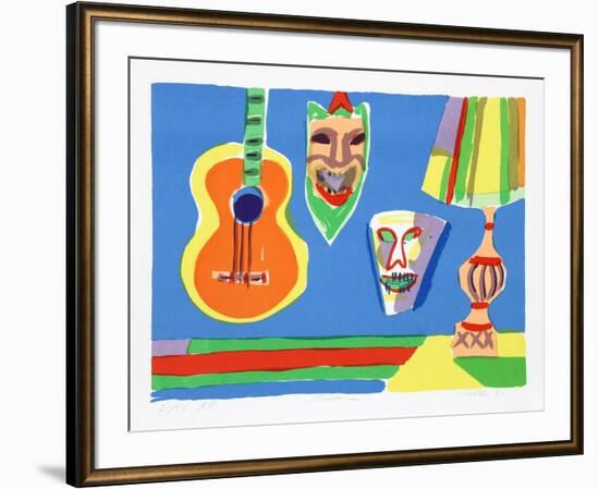 Guitarra-John Grillo-Framed Limited Edition