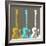 Guitars 2-Stella Bradley-Framed Giclee Print