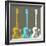 Guitars 2-Stella Bradley-Framed Giclee Print