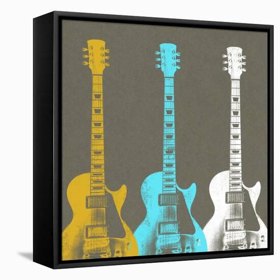 Guitars 2-Stella Bradley-Framed Premier Image Canvas