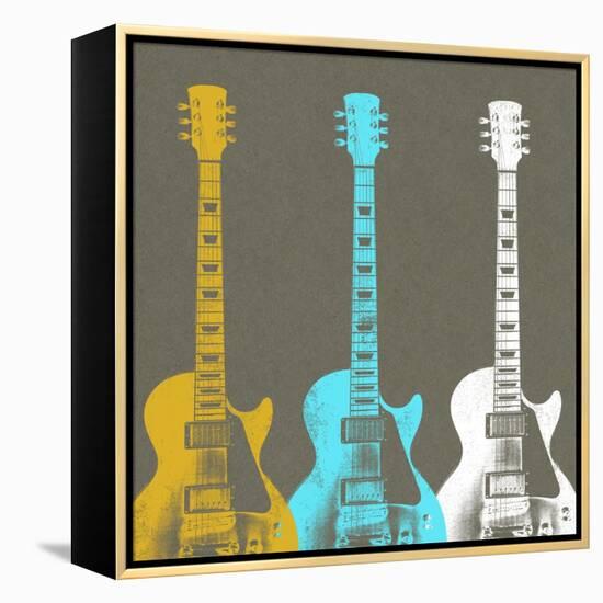 Guitars 2-Stella Bradley-Framed Premier Image Canvas