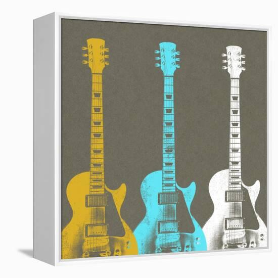 Guitars 2-Stella Bradley-Framed Premier Image Canvas