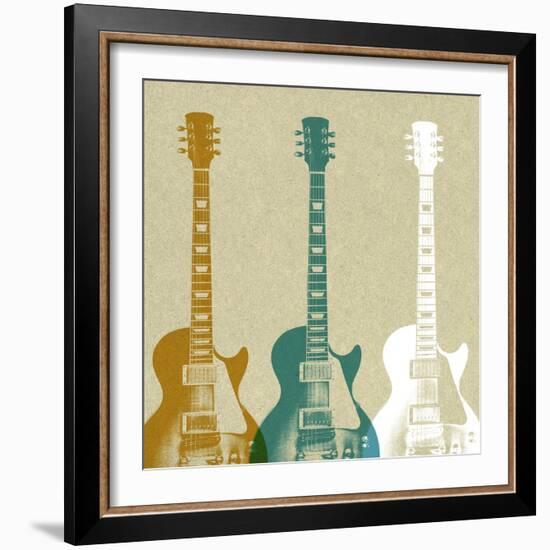 Guitars 3-Stella Bradley-Framed Giclee Print