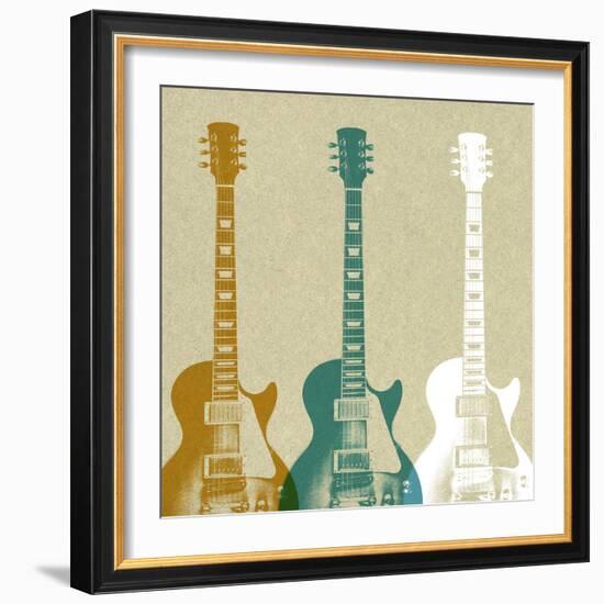 Guitars 3-Stella Bradley-Framed Giclee Print