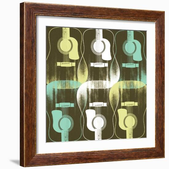 Guitars 7-Stella Bradley-Framed Giclee Print