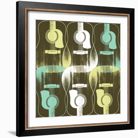 Guitars 7-Stella Bradley-Framed Giclee Print