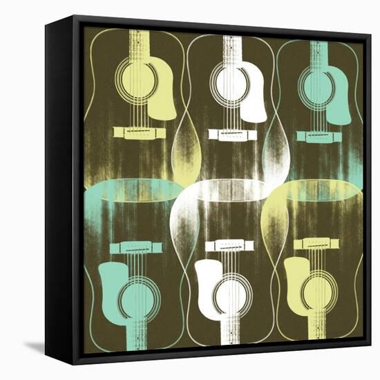 Guitars 7-Stella Bradley-Framed Premier Image Canvas