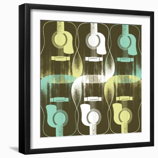 Guitars 7-Stella Bradley-Framed Premium Giclee Print